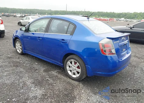 2012 Nissan Sentra 2.0 Sr from USA, damaged, VIN 3N1AB6AP1CL636403